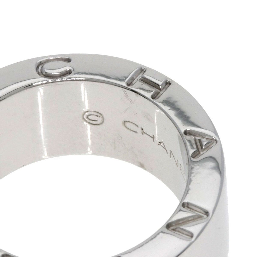 Chanel Signature Ring 18k White Gold — view 8