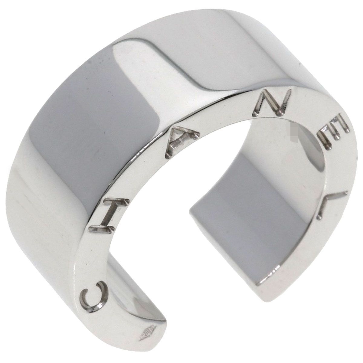 Chanel Signature Ring 18k White Gold — view 2