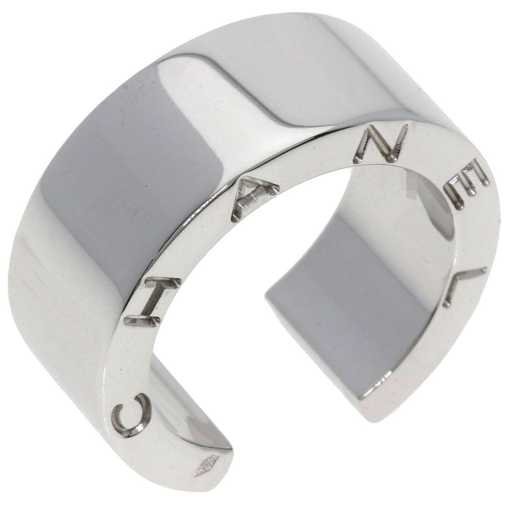 Chanel Signature Ring 18k White Gold