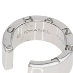 Chanel Signature Ring 18k White Gold