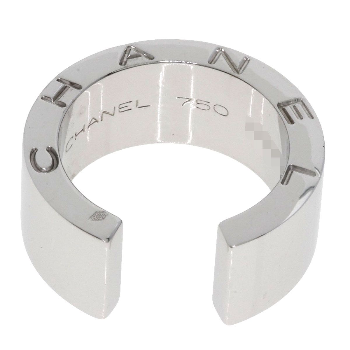 Chanel Signature Ring 18k White Gold — view 5