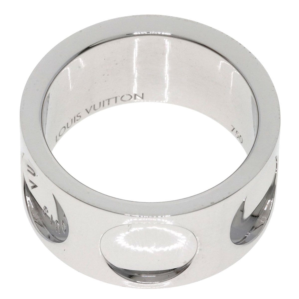 Louis Vuitton Grand Bag Empreinte Ring 18k White Gold — view 5