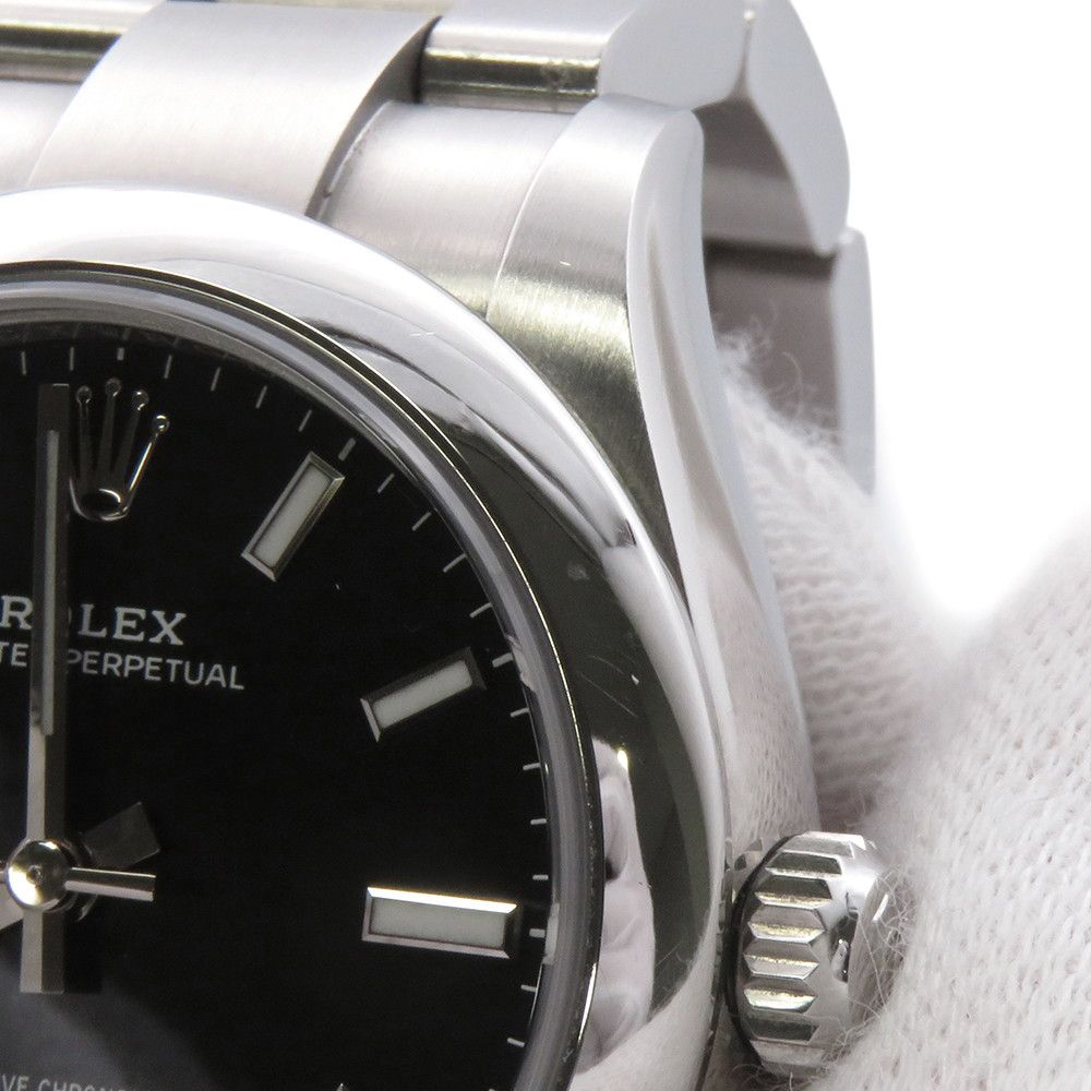 Rolex Oyster Perpetual 31 Roulette Watch Black Dial — view 5