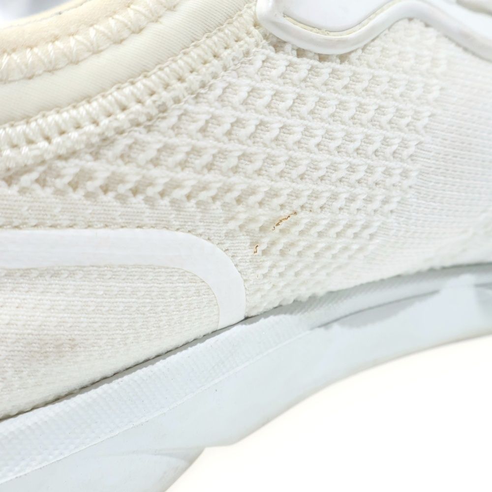 Dior Front Logo Lace Up Low Cut Sneakers White — view 6