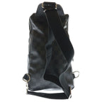Louis Vuitton Damier Graphite Avenue Belt Bag Black Leather Silver — view 2