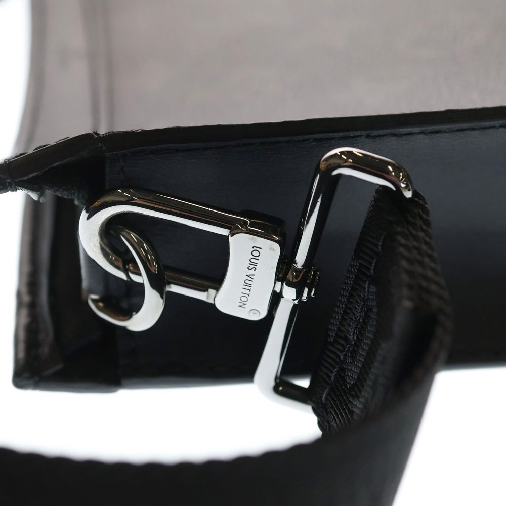 Louis Vuitton Monogram Eclipse Gaston Wearable Wallet Shoulder Bag Black Noir — view 5