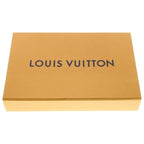 Louis Vuitton Monogram Shawl Scarf Pink Beige Silk Wool — view 6