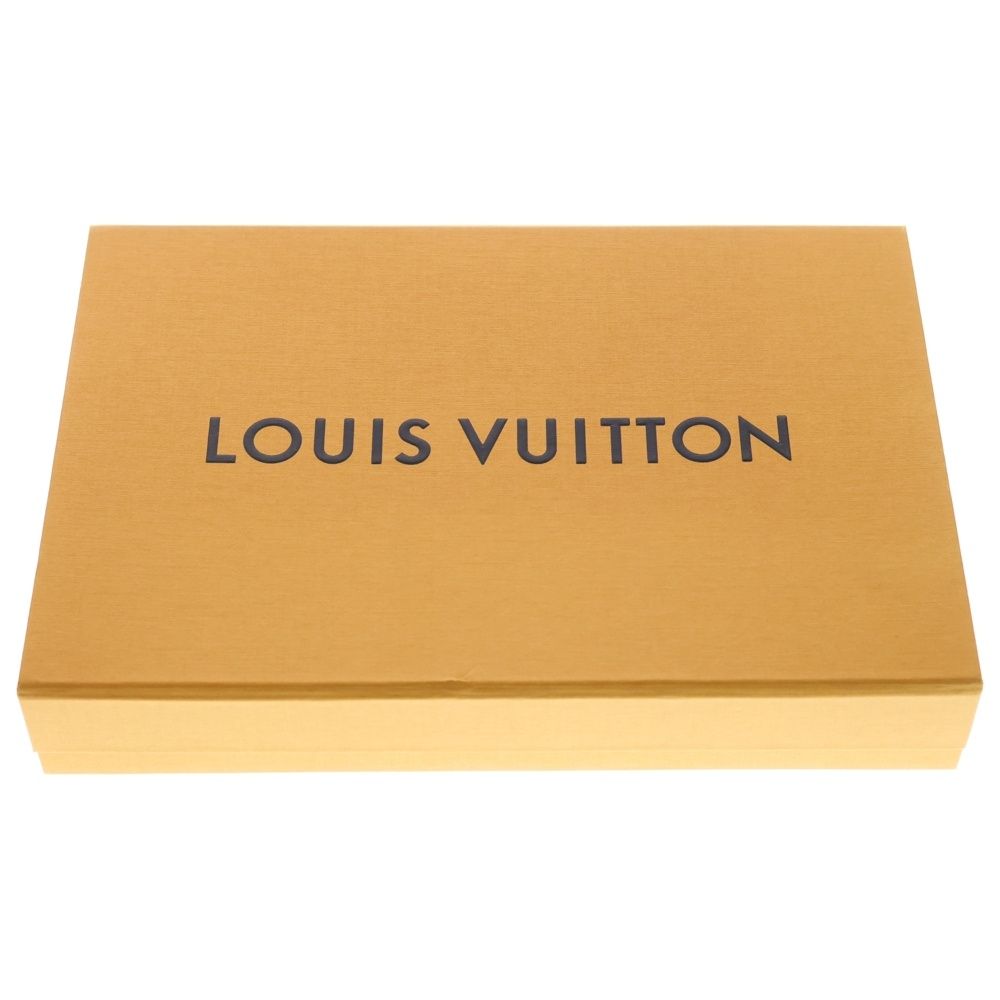 Louis Vuitton Monogram Shawl Scarf Pink Beige Silk Wool — view 6