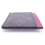 Louis Vuitton Card Holder Sample Monogram Case Brown — view 3