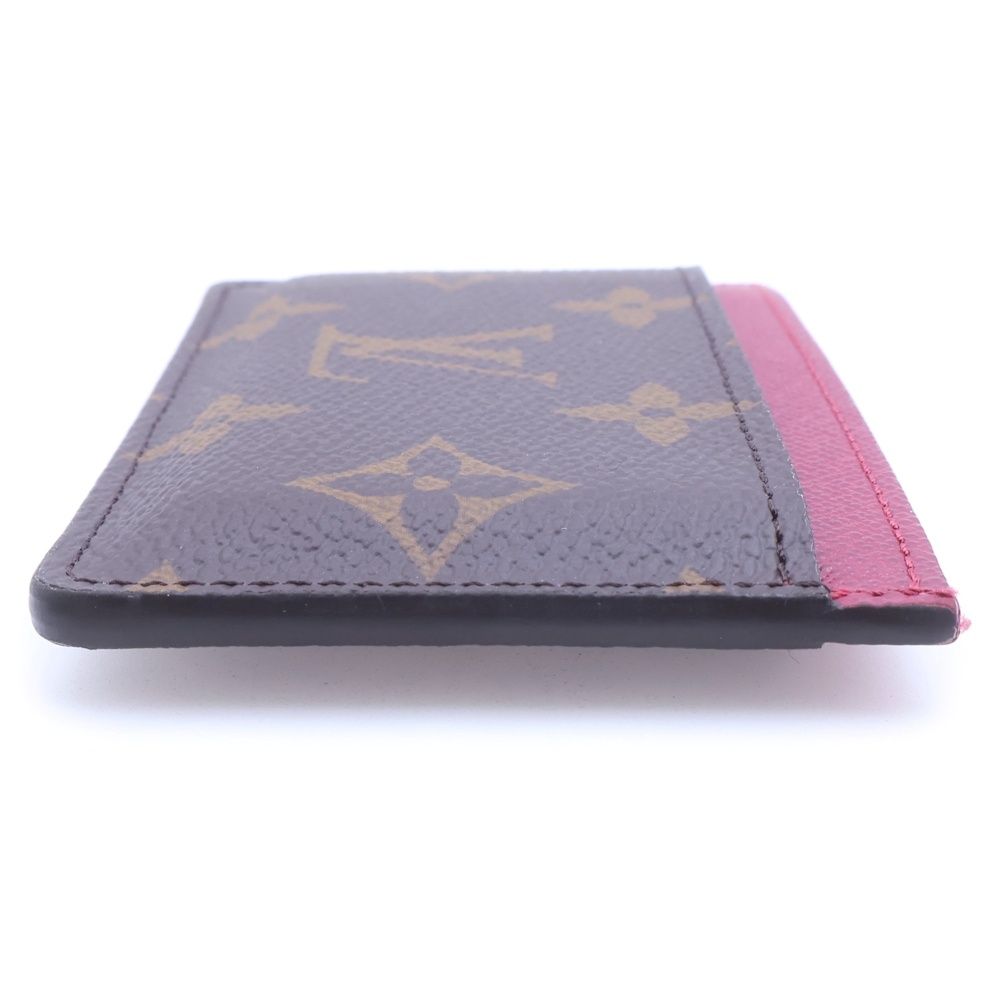 Louis Vuitton Card Holder Sample Monogram Case Brown — view 3
