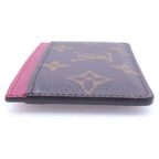 Louis Vuitton Card Holder Sample Monogram Case Brown — view 4