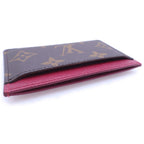 Louis Vuitton Card Holder Sample Monogram Case Brown — view 6