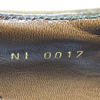 Louis Vuitton Leather Canvas Business Shoes Brown Ecru — view 8