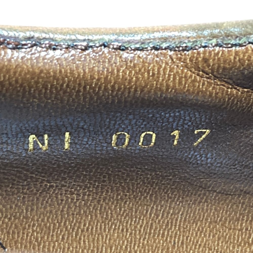 Louis Vuitton Leather Canvas Business Shoes Brown Ecru — view 8