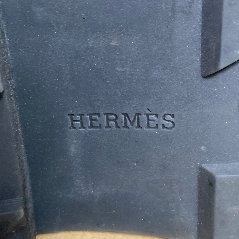 Hermes Guard Side Gore Chelsea Boots 39 Black — view 7