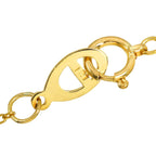 Dior Heart Quartz Necklace 18k YG Yellow Gold — view 4