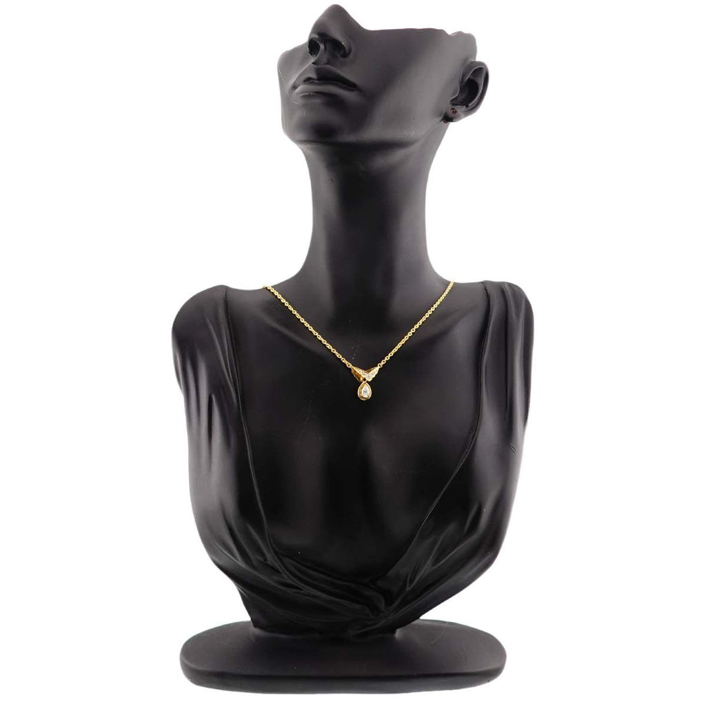 Dior Diamond 0.33 Necklace 18k YG Yellow Gold — view 7