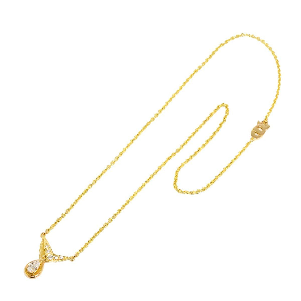 Dior Diamond 0.33 Necklace 18k YG Yellow Gold — view 2