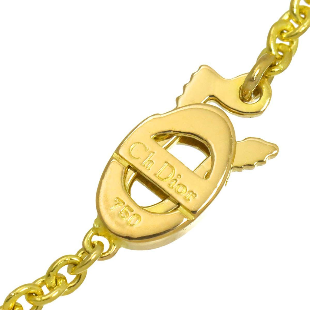 Dior Diamond 0.33 Necklace 18k YG Yellow Gold — view 5