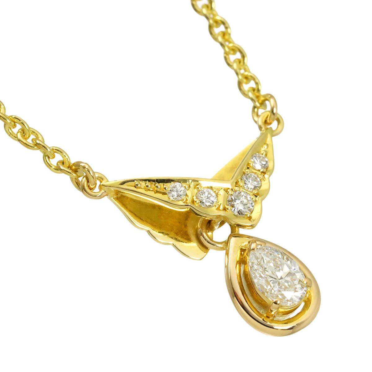 Dior Diamond 0.33 Necklace 18k YG Yellow Gold — view 3