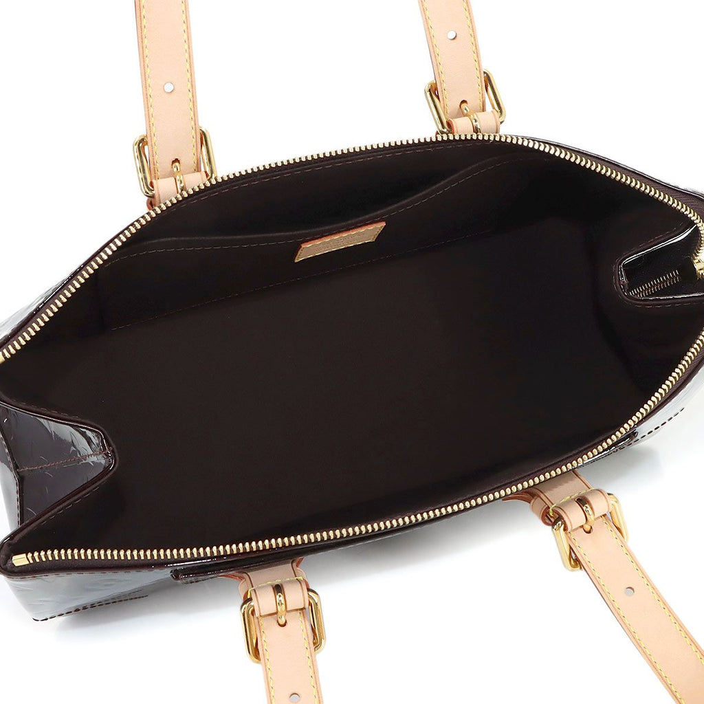 Louis Vuitton Monogram Vernis Rosewood Avenue Shoulder Bag Amarante — view 6