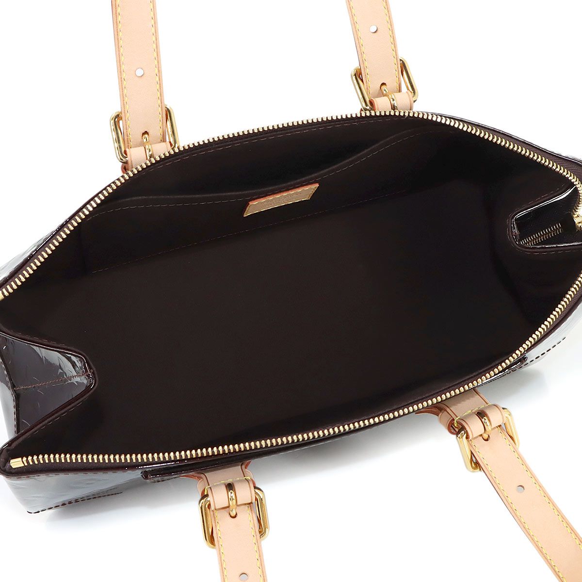 Louis Vuitton Monogram Vernis Rosewood Avenue Shoulder Bag Amarante — view 6
