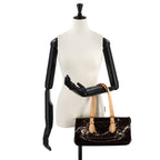 Louis Vuitton Monogram Vernis Rosewood Avenue Shoulder Bag Amarante — view 8