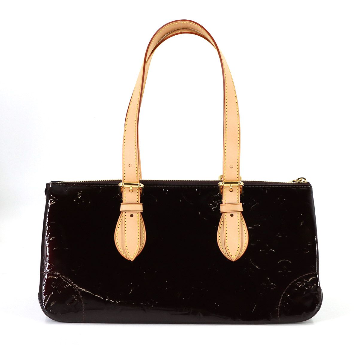 Louis Vuitton Monogram Vernis Rosewood Avenue Shoulder Bag Amarante — view 2