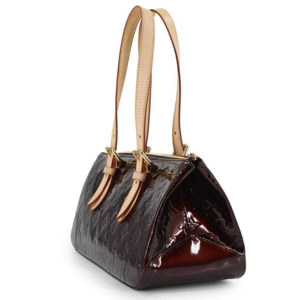 Louis Vuitton Monogram Vernis Rosewood Avenue Shoulder Bag Amarante — view 4