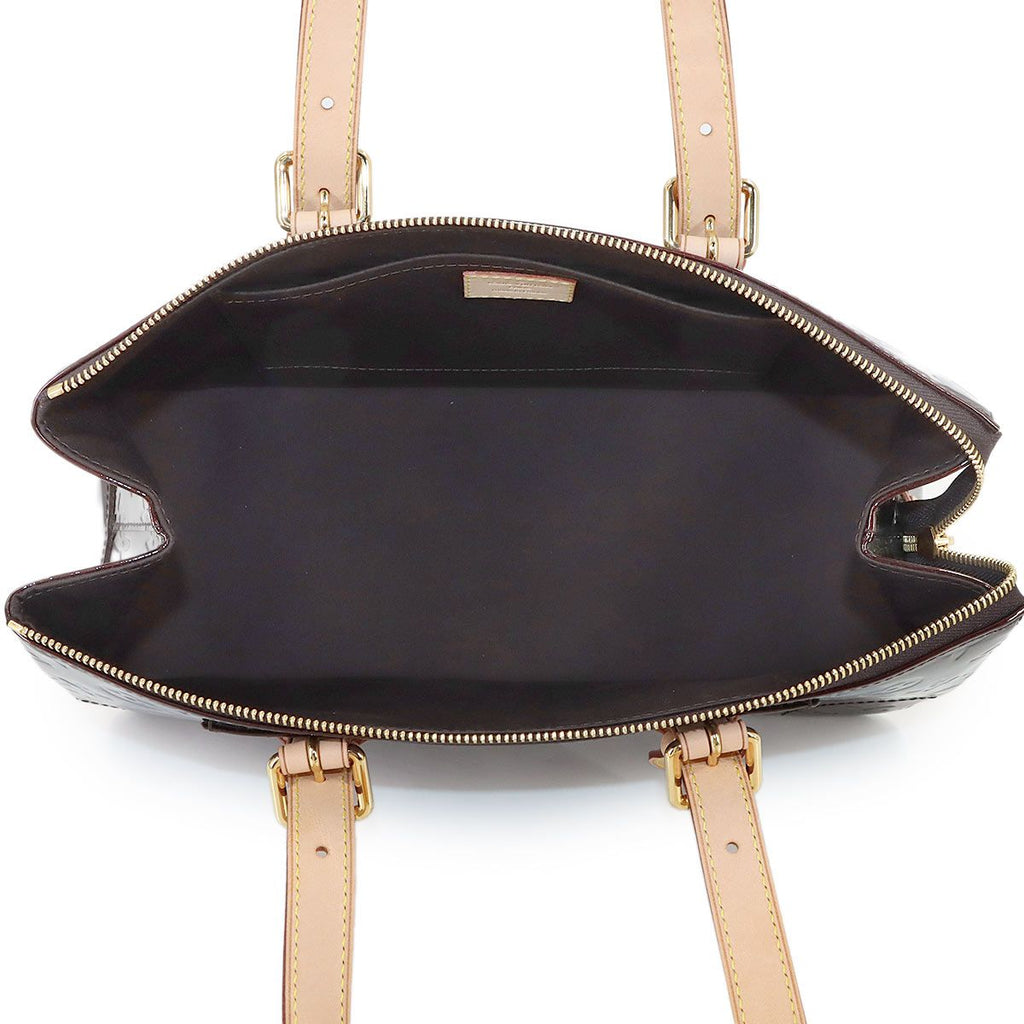 Louis Vuitton Monogram Vernis Rosewood Avenue Shoulder Bag Amarante — view 7