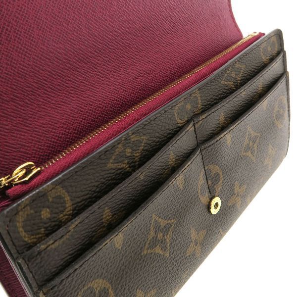 Louis Vuitton Monogram Portefeuille Sarah Handbag — view 8