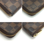 Louis Vuitton Zip Around Wallet Damier Zippy Compact Brown — view 4