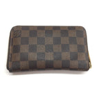 Louis Vuitton Zip Around Wallet Damier Zippy Compact Brown — view 2