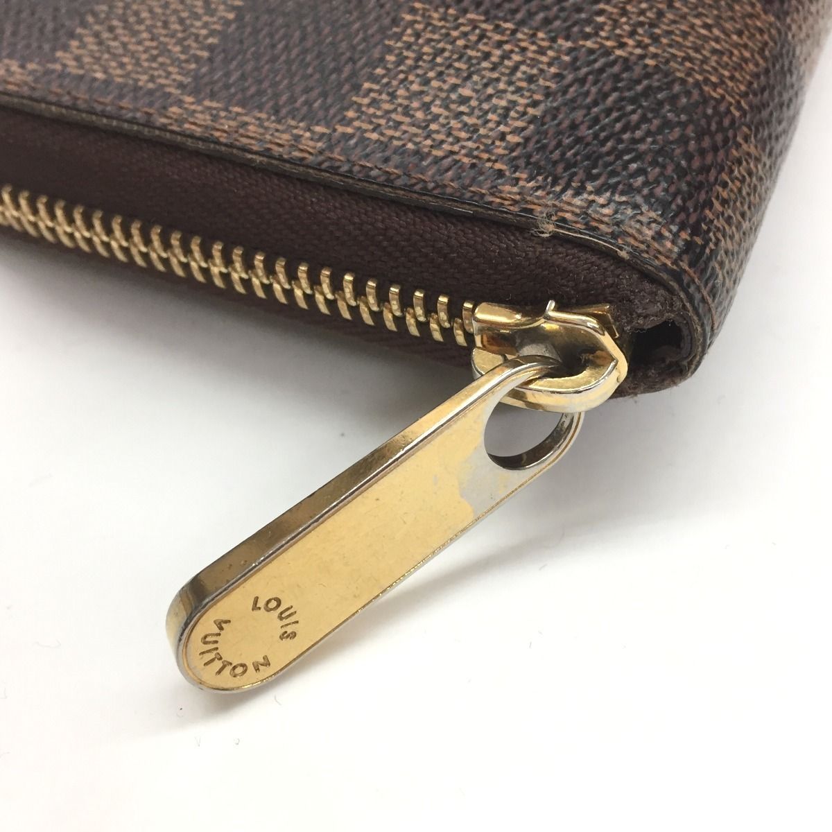 Louis Vuitton Zip Around Wallet Damier Zippy Compact Brown — view 6