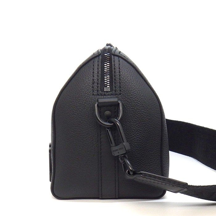 Louis Vuitton Shoulder Bag City Keepall Black LV Aerogram Leather — view 3