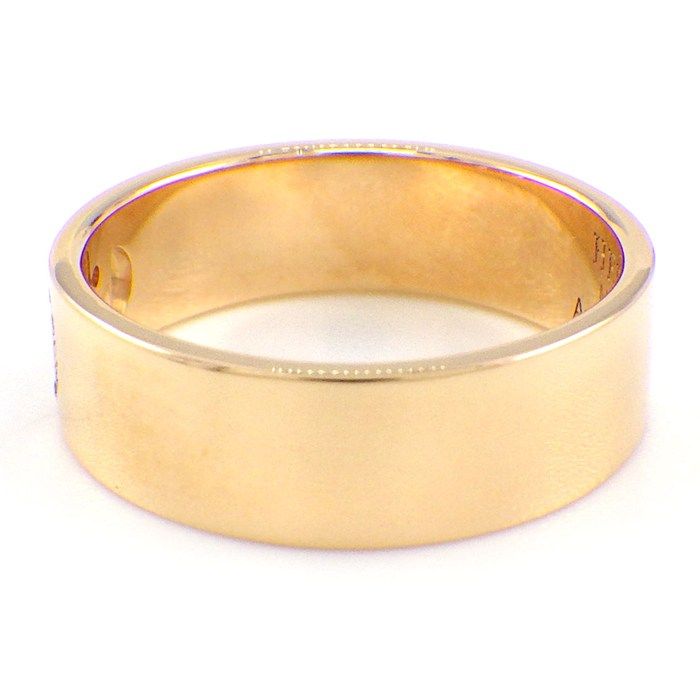Hermes Ring D'ancre PM Points Diamond 18k Pink Gold — view 2