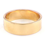 Hermes Ring D'ancre PM Points Diamond 18k Pink Gold