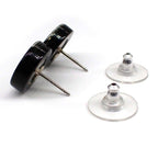 Chanel Earrings CC Logo Spring Collection Round Rhinestone Metal — view 2