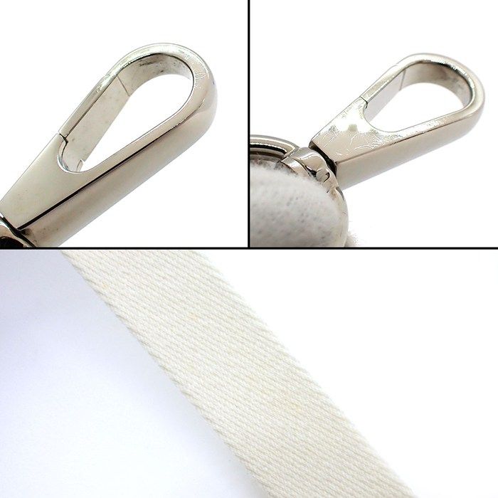 Hermes Shoulder Bag Evelyne TPM Amazone Trench White Taurillon Clemence Silver — view 9