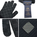 Louis Vuitton Damier Graphite Gloves Glove Gon Neopti Wool — view 3