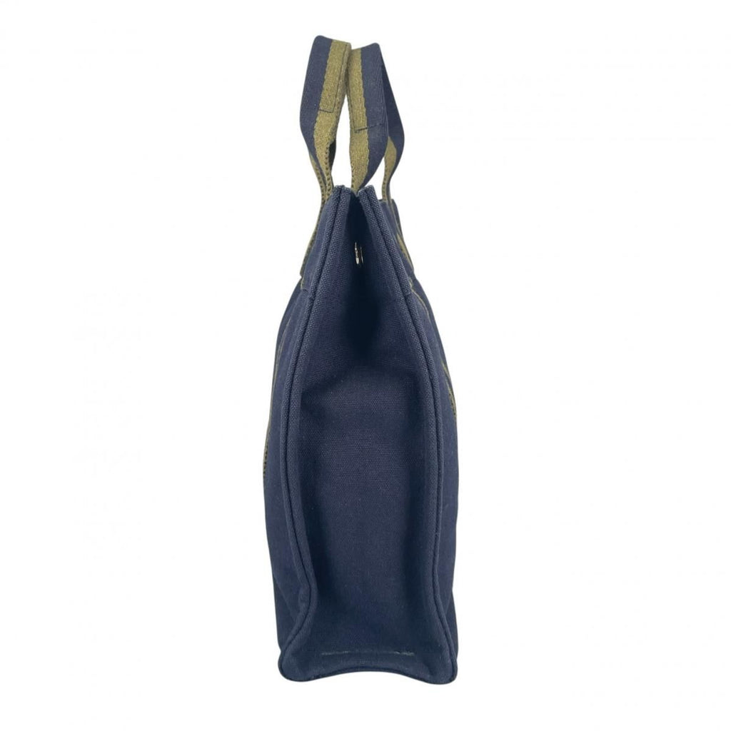 Hermes Tote Fourre Tout PM Handbag Navy — view 3