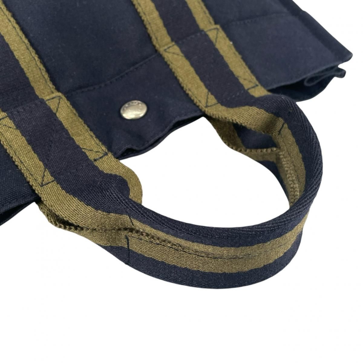 Hermes Tote Fourre Tout PM Handbag Navy — view 6