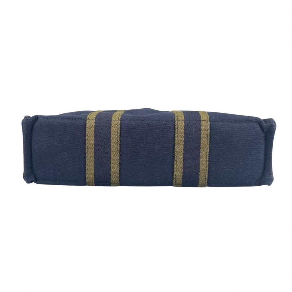 Hermes Tote Fourre Tout PM Handbag Navy — view 4