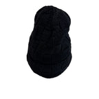 Louis Vuitton Knit Hat Beanie Damier Heritage Snug Pattern Wool Hats Black — view 4