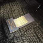 Louis Vuitton Knit Hat Beanie Damier Heritage Snug Pattern Wool Hats Black — view 6