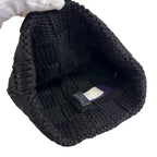 Louis Vuitton Knit Hat Beanie Damier Heritage Snug Pattern Wool Hats Black — view 7