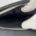 Fendi Shoulder Bag Leather Silver — view 8