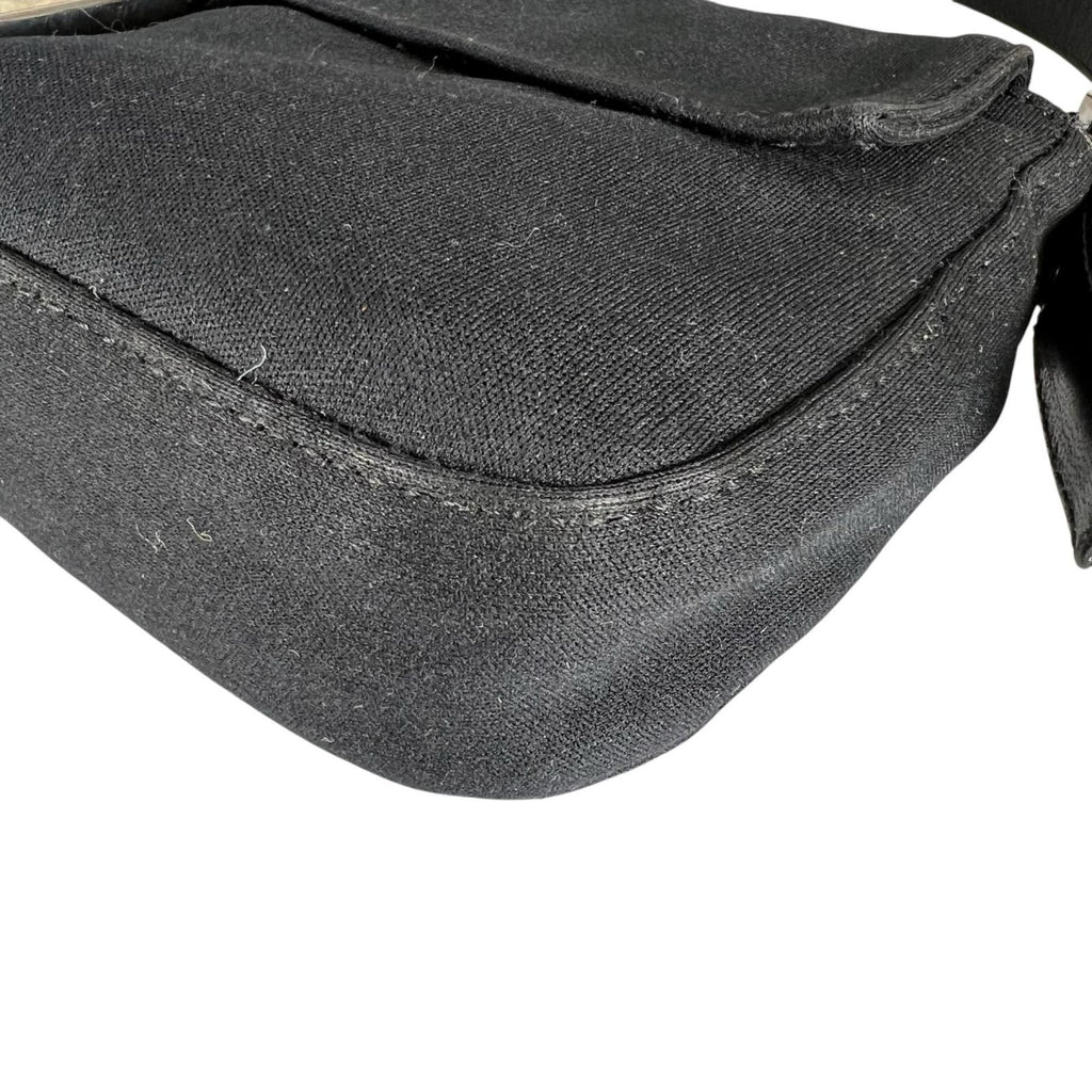 Fendi Handbag Jersey Black — view 7