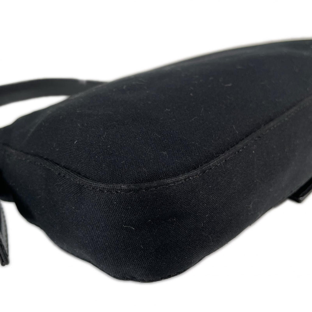 Fendi Handbag Jersey Black — view 8
