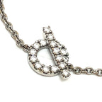 Hermes Bracelet Finesse 18k White Gold Silver — view 3
